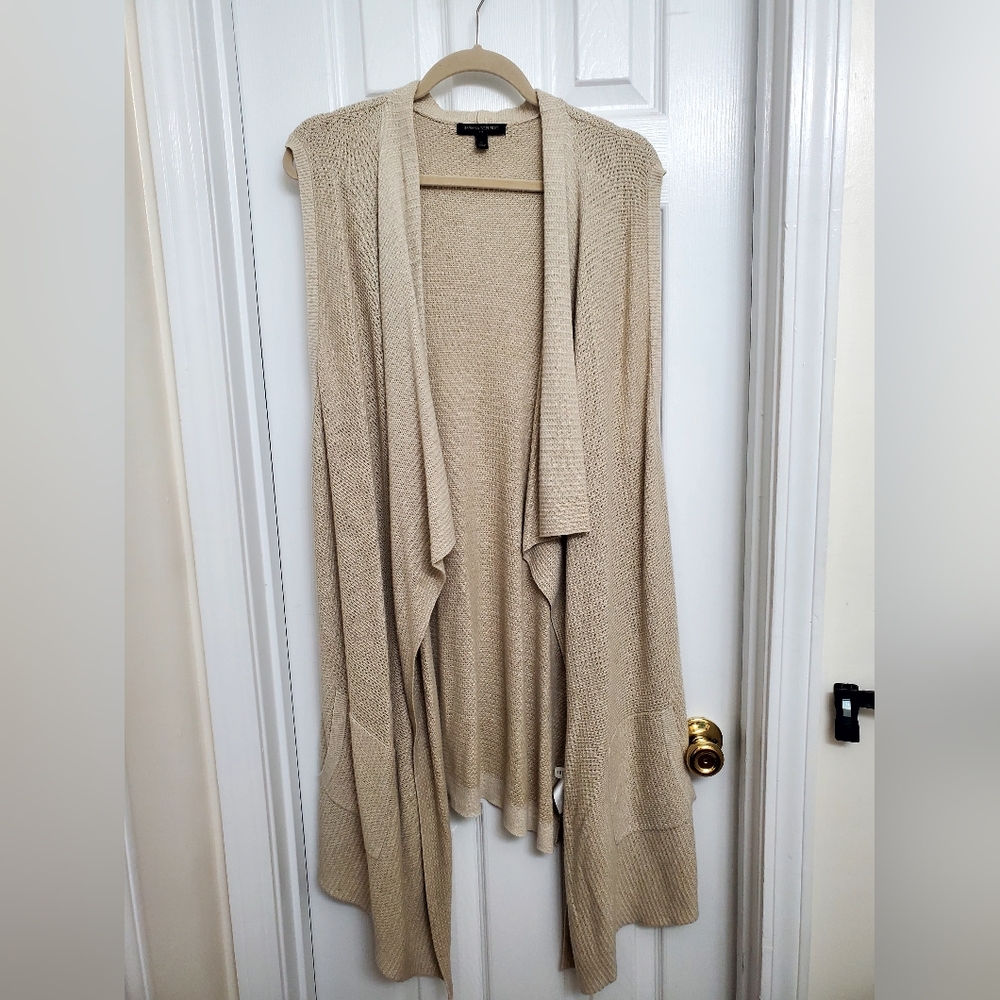 Sleeveless Cardigan Vest